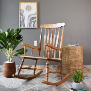 Acacia Wood Rocking Chair Frame Outdoor & Indoor