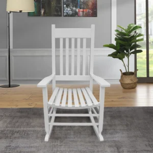 White Indoor Rocking Chair OEM