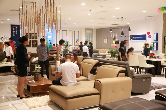 Kims Fullhouse Furniture Showroom in Ho Chi Minh City