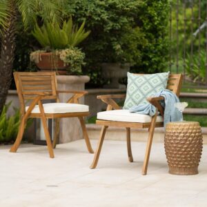 Outdoor Acacia Wood Arm Chair