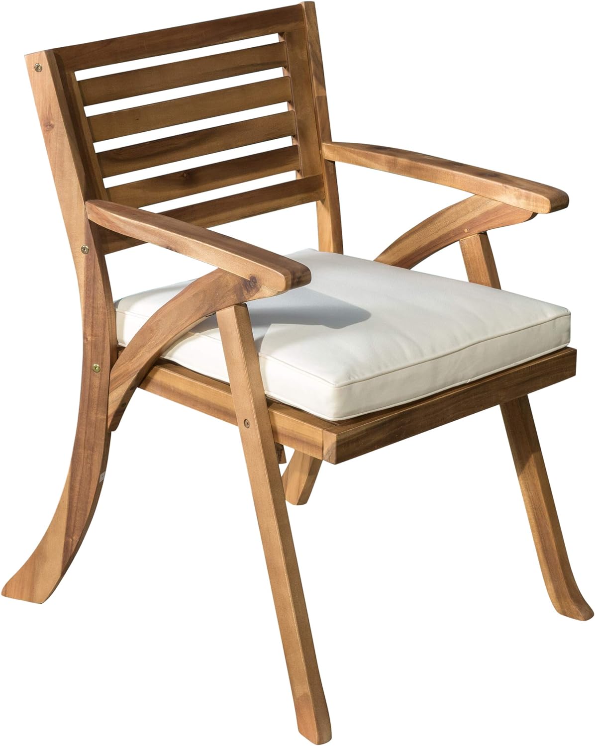 Outdoor Acacia Wood Arm Chair